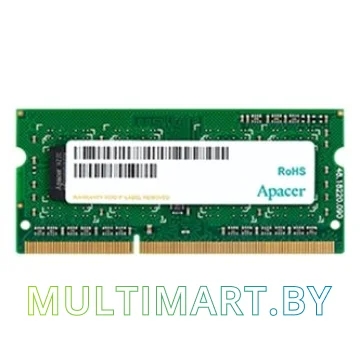 Оперативная память Apacer 2GB DDR3 SODIMM PC3-12800 (AS02GFA60CAQBGJ)